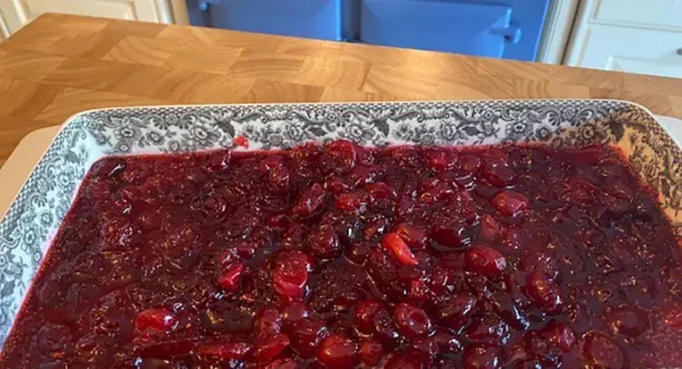 Cranberry & Champagne Sauce 