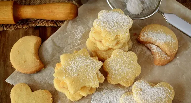 Elderflower biscuits