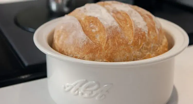 Soda Bread in the Portmerion for AGA Stacking Casserole
