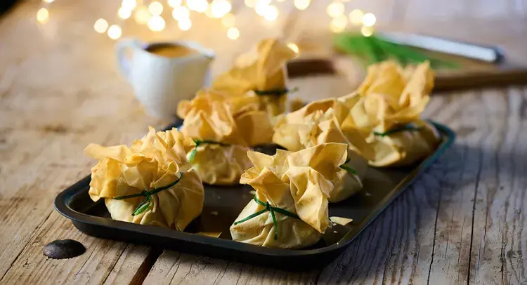 Fishy Parcels with Cheat’s Lobster Sauce