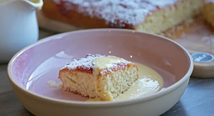 AGA Coconut Jam Sponge Pudding
